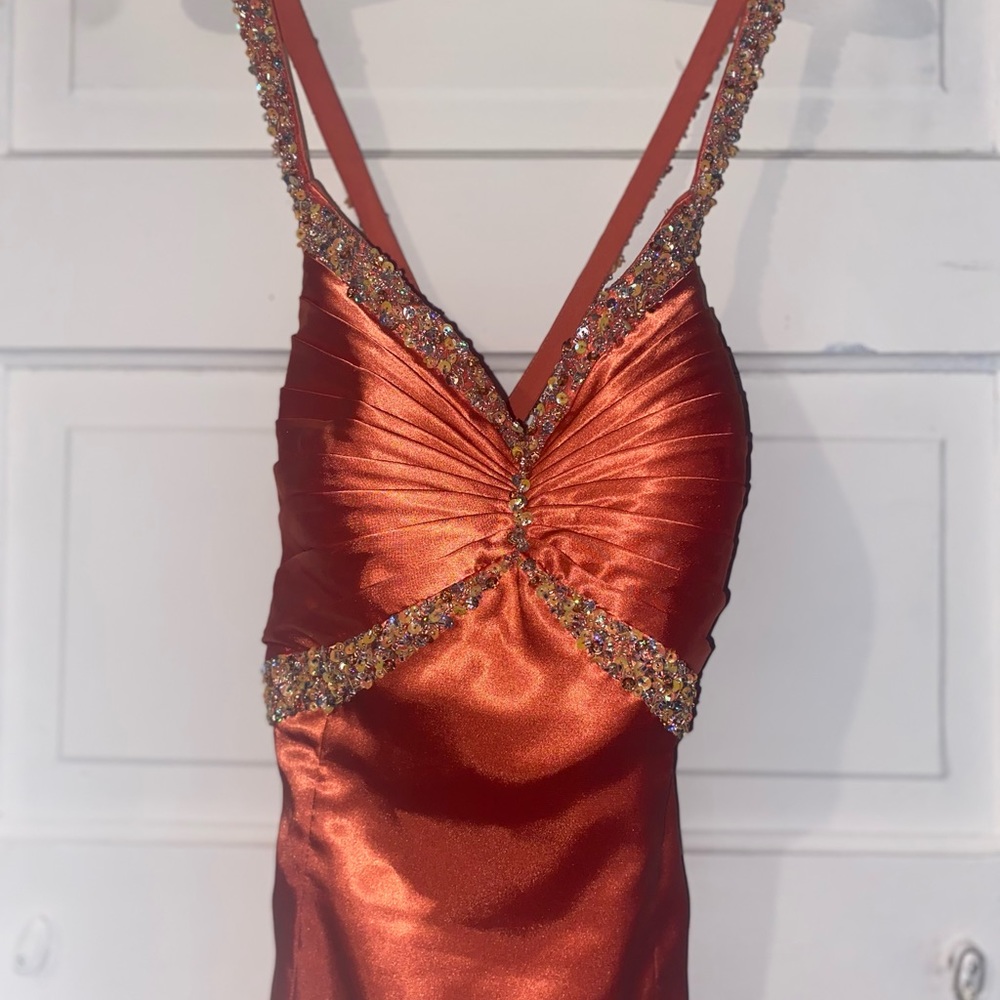 Ginger Sequined Prom Dress
